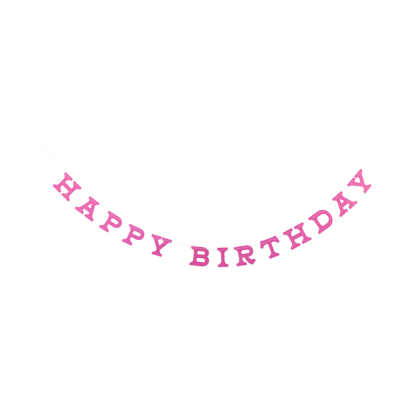 My Mind’s Eye - Cowgirl Happy Birthday banner vlaggenlijn