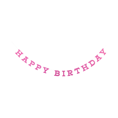 My Mind’s Eye - Cowgirl Happy Birthday banner flag line