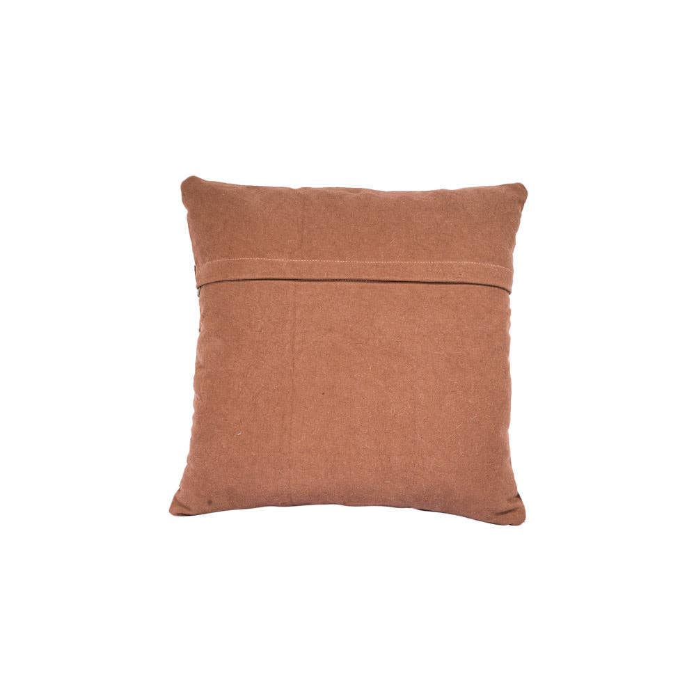 Myra Bag - Dapple Brown Kussenhoes hair-on leer