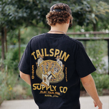 Tailspin - Play Your Hand T-shirt unisex