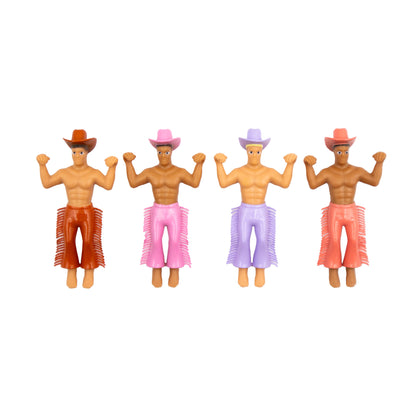 NPW - Western Drink Chaps Cowboys Drink Markers 4 pcs