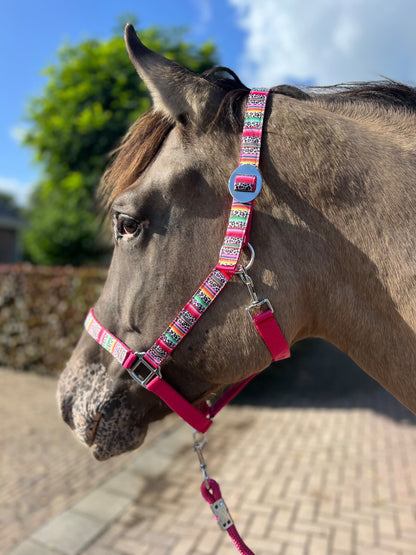 Happy Halster x FMH - Colourful Panther Exclusive halster div. kleuren