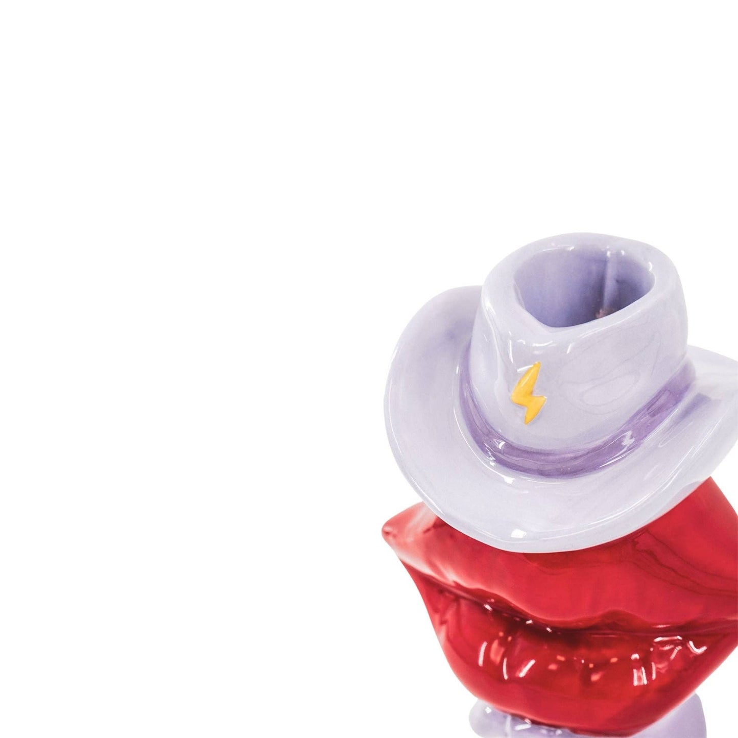 Housevitamin - Candle Holder Boot/Lip/Hat Pink/Red/Lilac