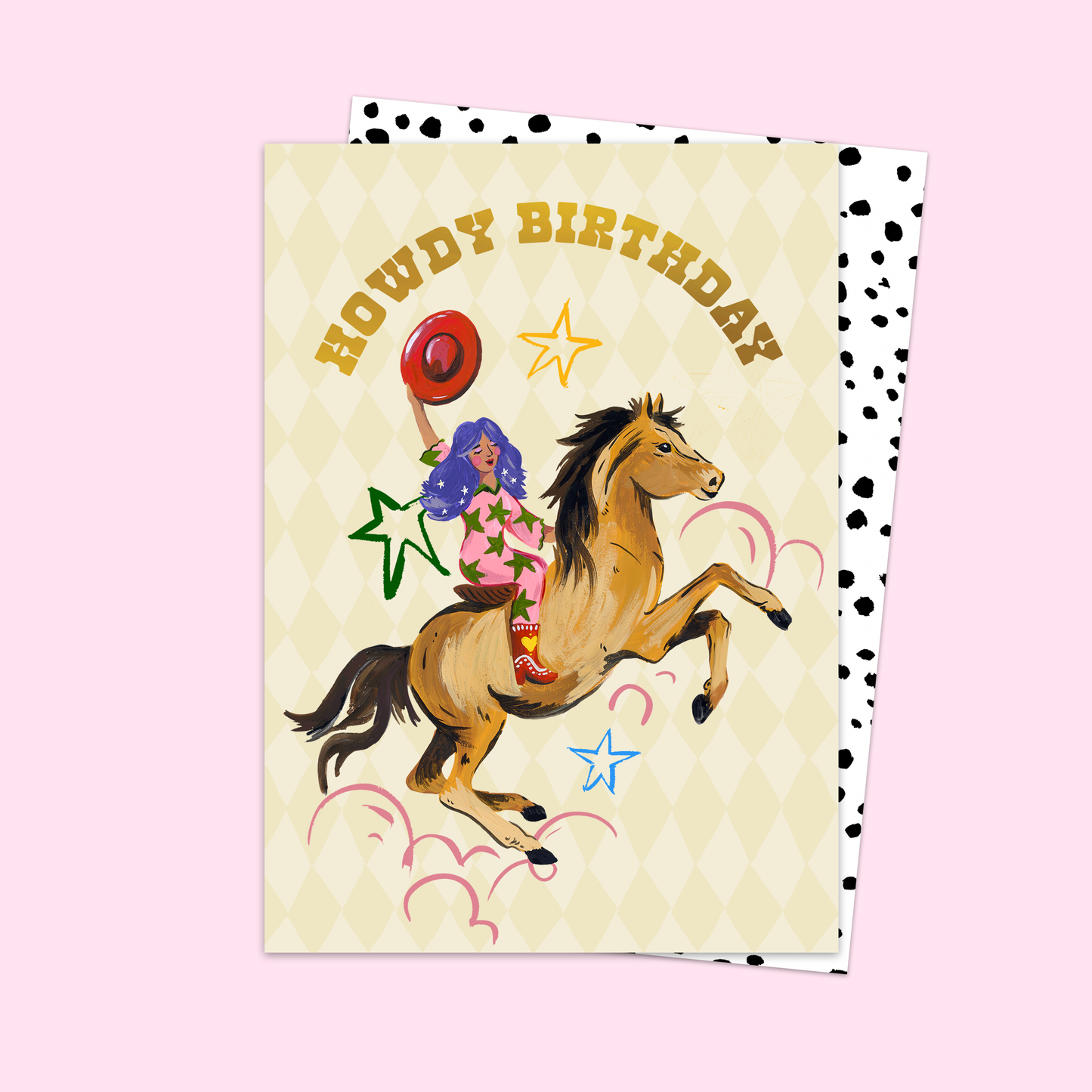 Eleanor Bowmer - Howdy Birthday card