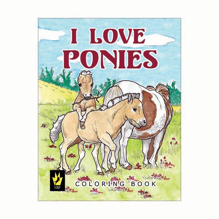 Kelley&amp;Co - I Love Ponies Coloring Book