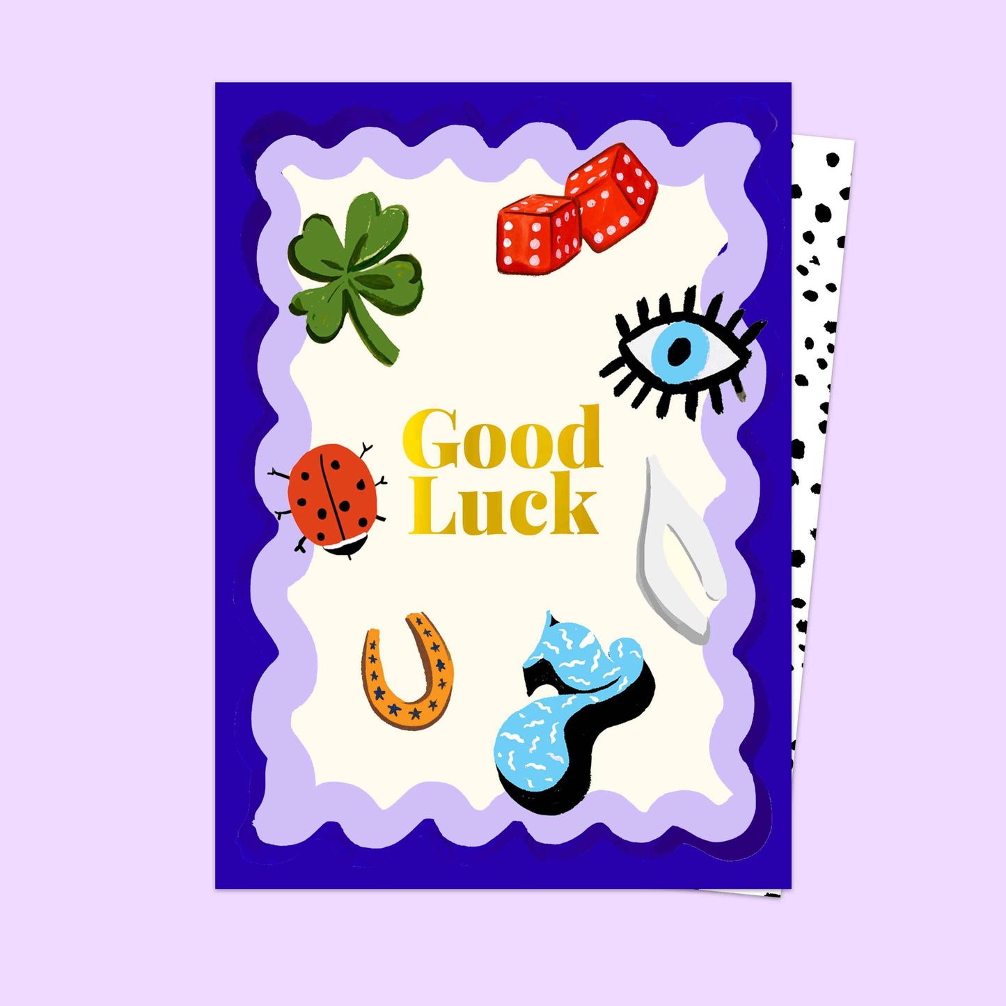 Eleanor Bowmer - Good Luck Greeting Card