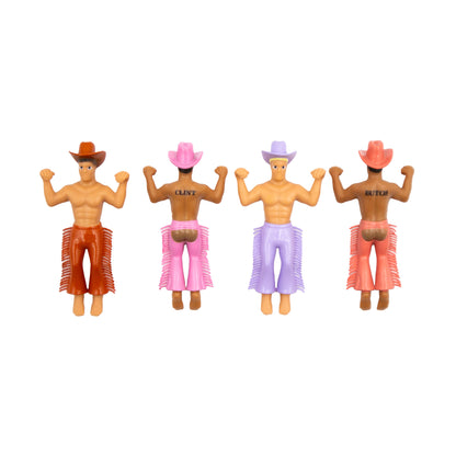 NPW - Western Drink Chaps Cowboys Drink Markers 4 pcs