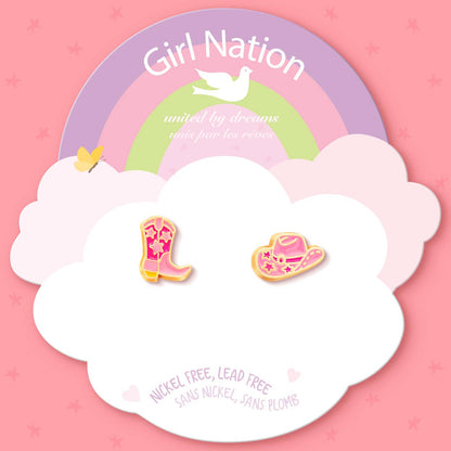 Girl Nation - Het Perfecte Paar Rodeo oorbellen
