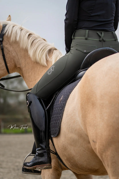LETZTE STÜCKE - Donqui - Reithose Damen dunkelgrün