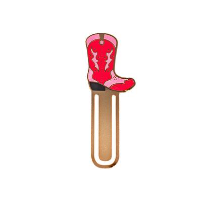 Sass & Belle - Cowboy boot metal bookmark