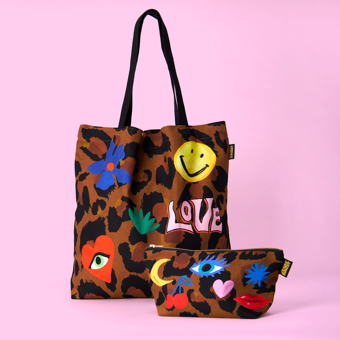 Eleanor Bowmer - Sac à bandoulière Leopard Icoon