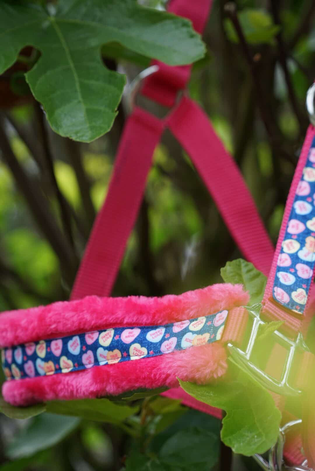 Happy Halsters x FMH - Licol Sweetheart Exclusive (fourrure) différentes couleurs