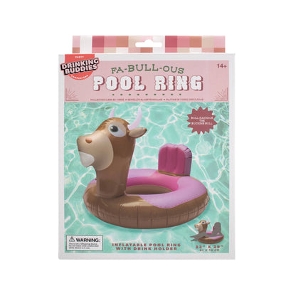 NPW - Western Fa-Bull-ous Inflatable Pool Ring