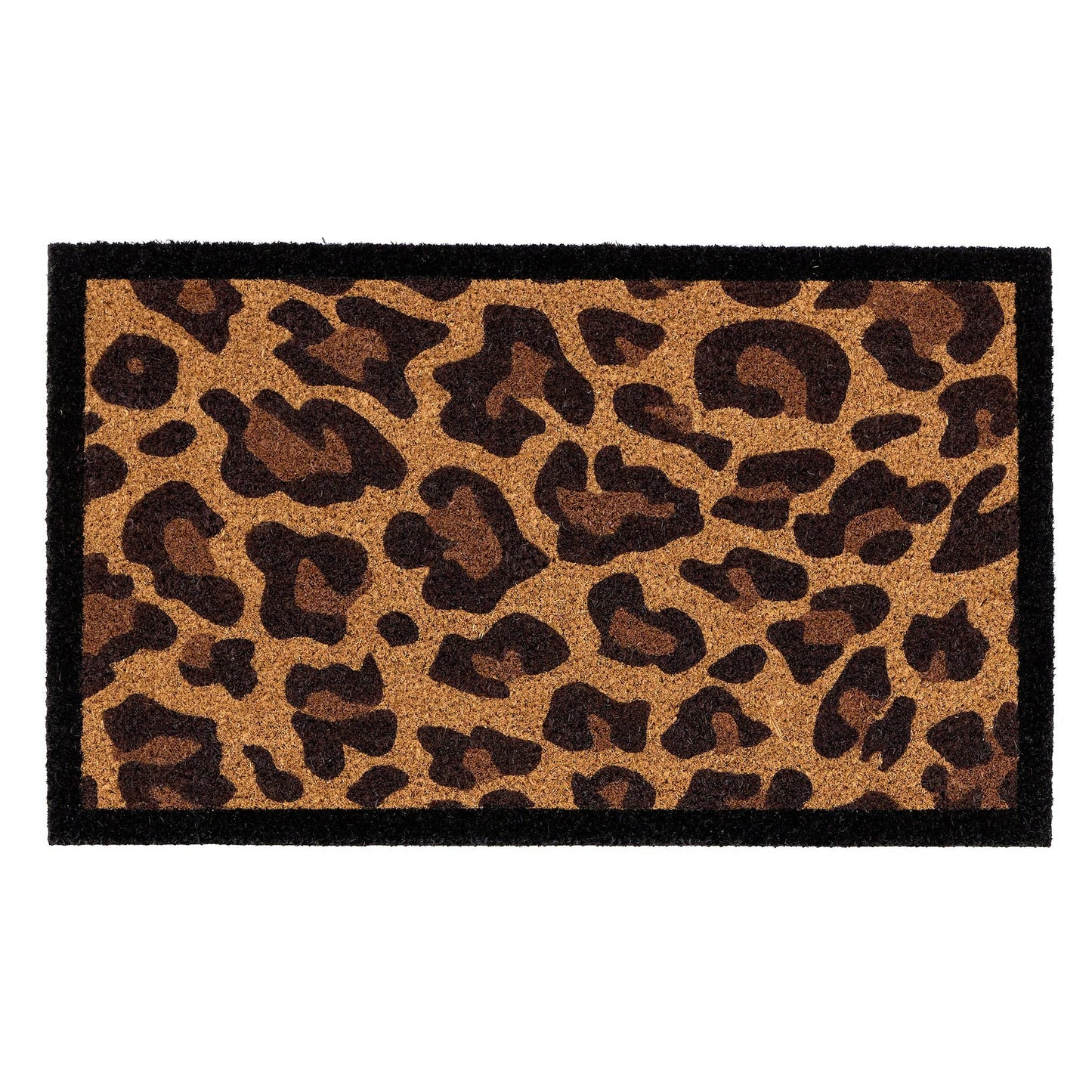 Phoenox Textiles - Paillasson My Mat Leopard Border en coco