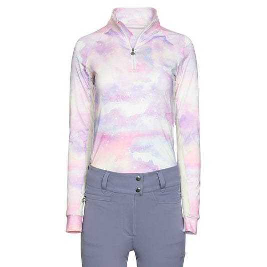 Dapplebay - Lavender Haze zip rijshirt lange mouw