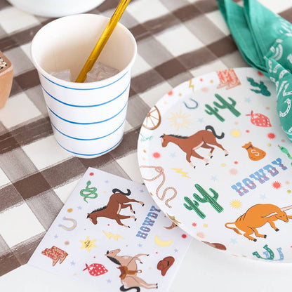 Jollity - Petites assiettes Yeehaw