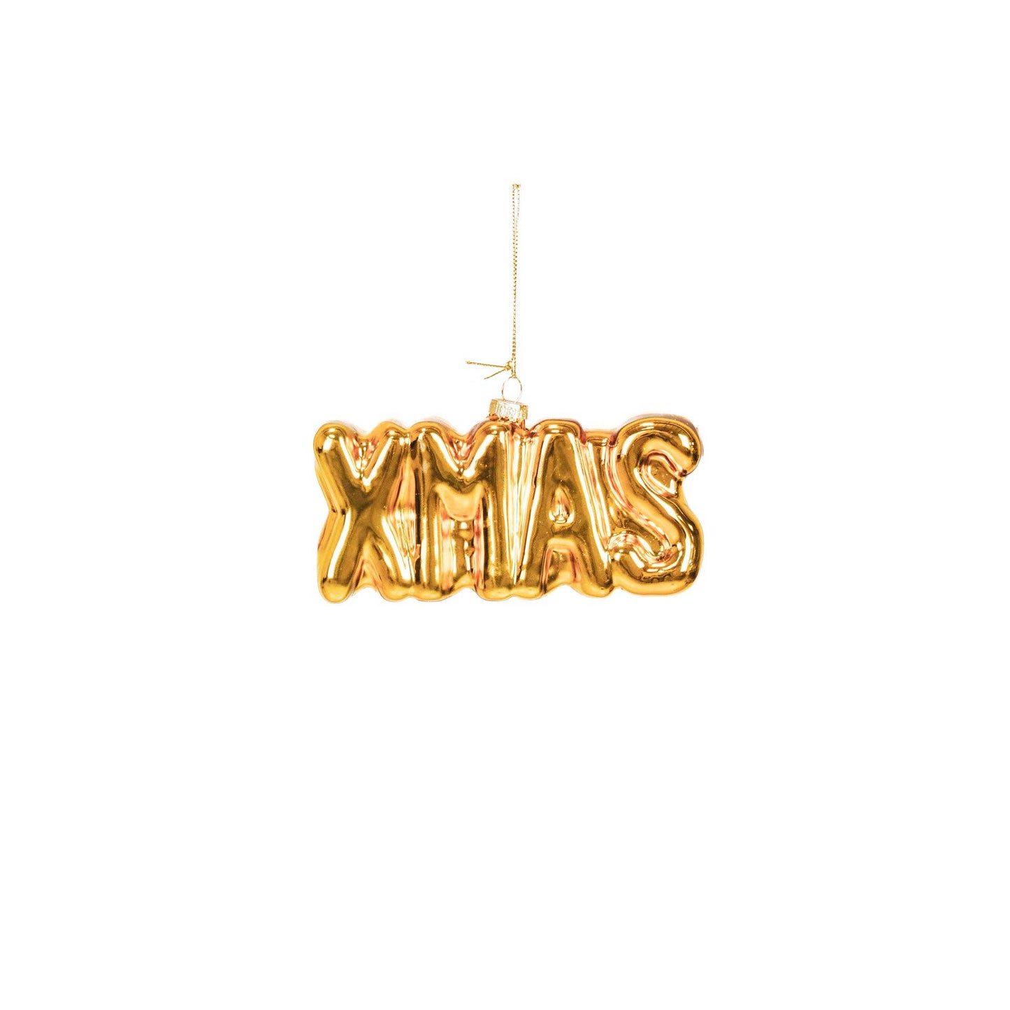 Housevitamin - Kerstornament goud XMAS