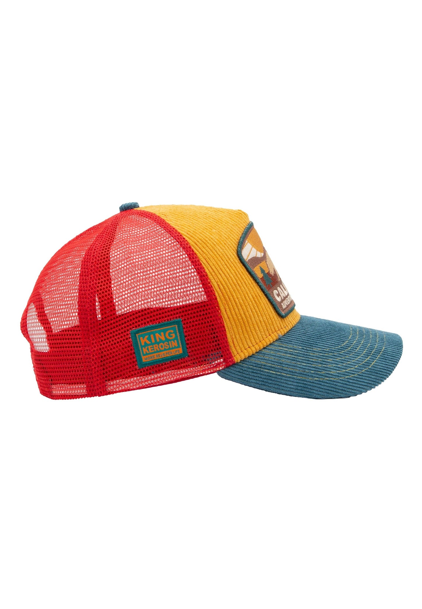 King Kerosin - Trucker Cap California Yellow/Red