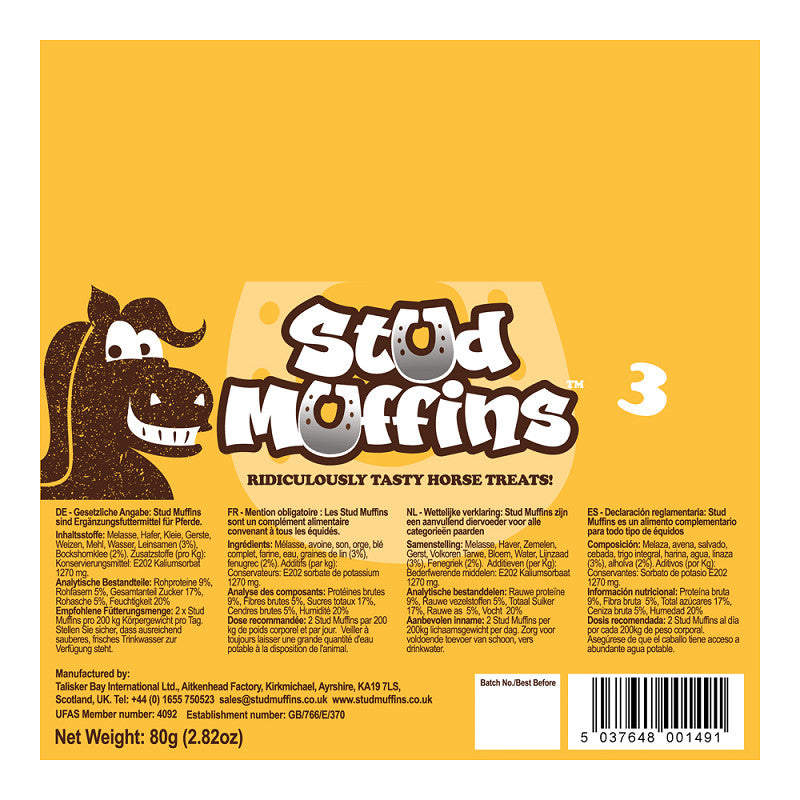 Stud Muffins - Wikkel 3st.