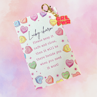 FMH - Lucky Charm hoofdstelbedel GRL PWR Girl Power!