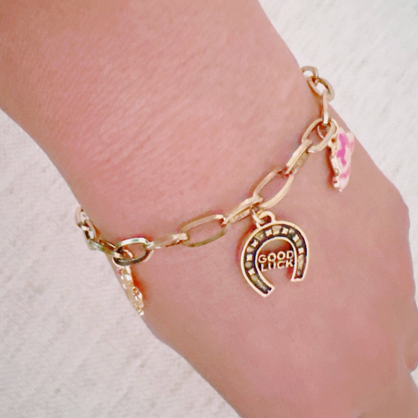 Ellison&amp;Young - Yeehaw Rodeo Charm Bracelet Western Icons