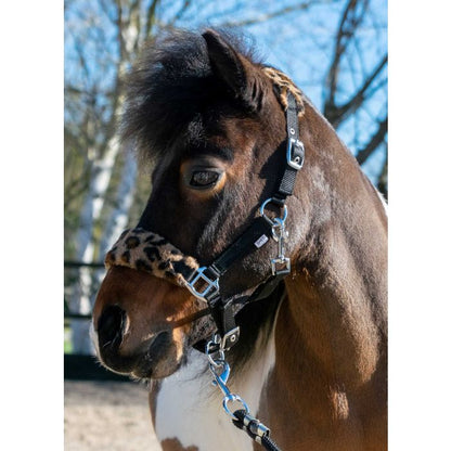 HB - Showtime Funny Luipaard Fleece halster