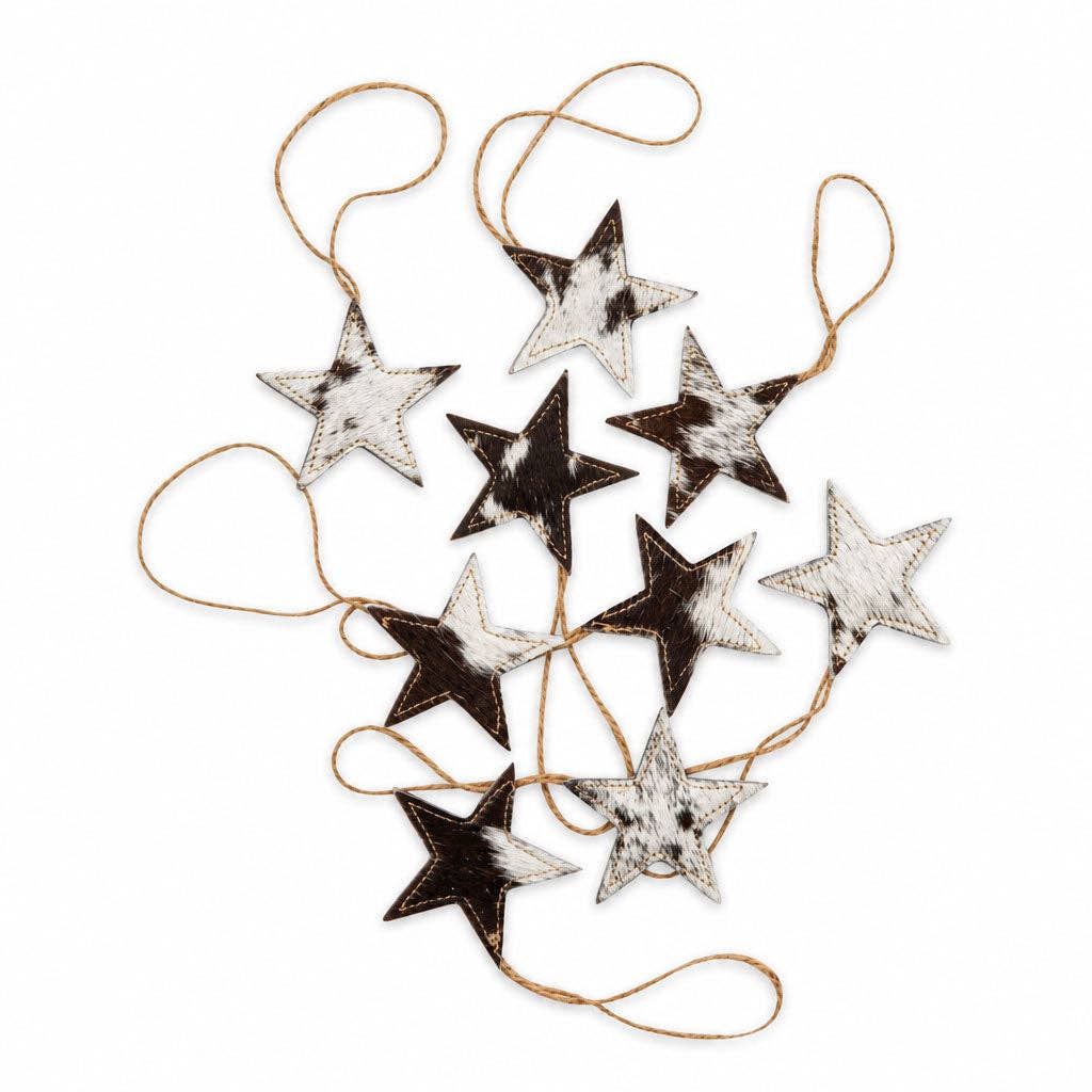 Myra Bag - Kerstster Haar-op-Huid Ornamentenset in Zwart