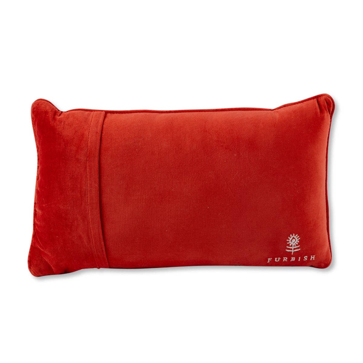 Furbish Studio - Needlepoint Pillow Bath Idea