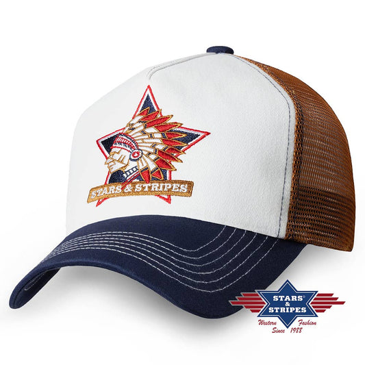 Stars&Stripes - Cappellino Trucker Indian