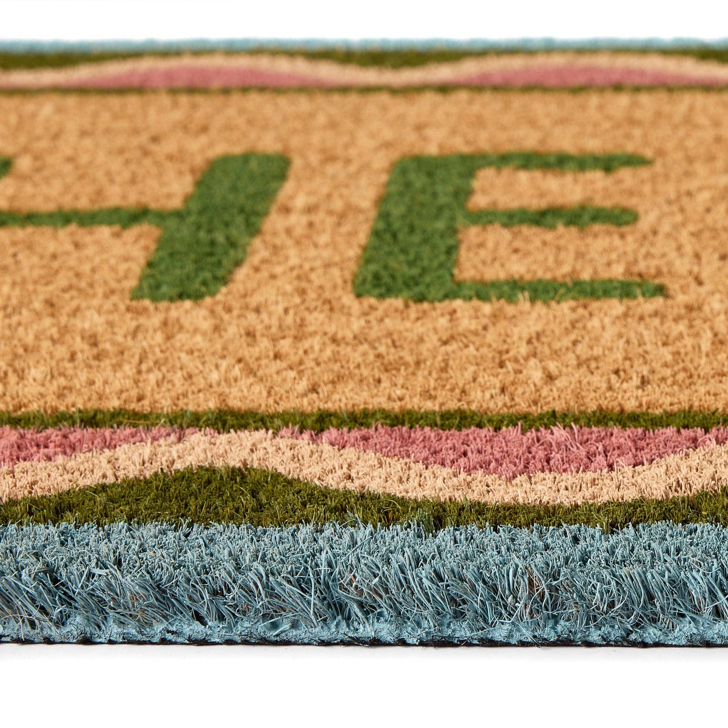 Phoenox Textiles - My Mat Hello Scallop zerbino in cocco