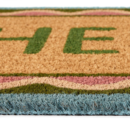 Phoenox Textiles - My Mat Hello Scallop kokos deurmat