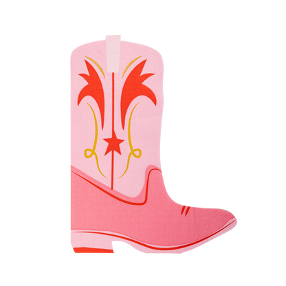 My Mind’s Eye - Paper napkins shaped like a boot