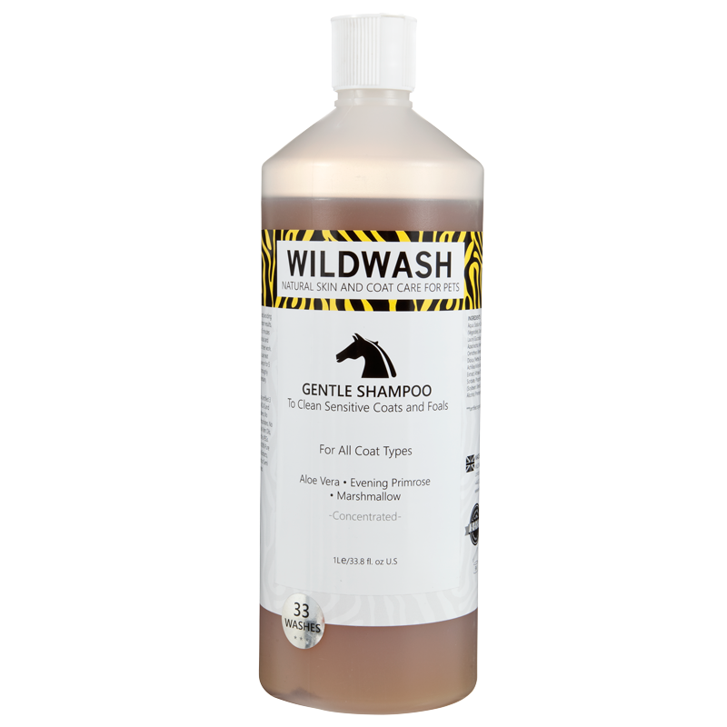 WildWash - Equine Gentle Natural Paardenshampoo voor gevoelige huid 1L