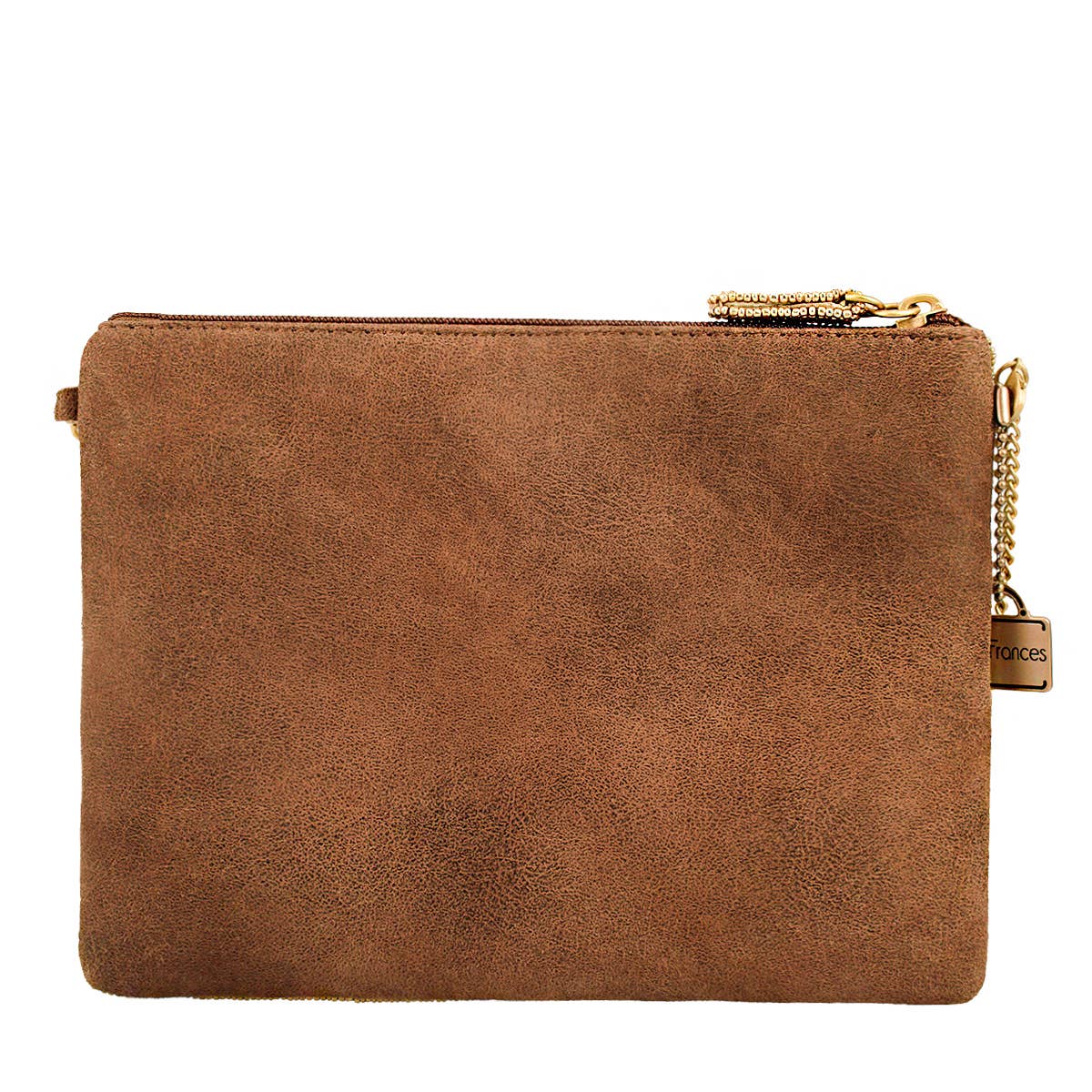 Mary Frances - Pochette luxe ivoire bottes western et fer à cheval avec perles