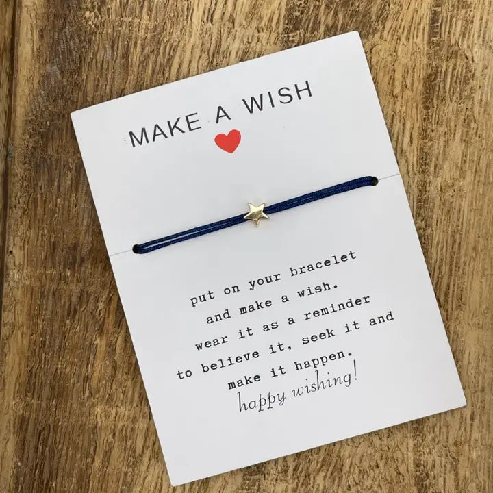 Parsley & pepper - Braccialetto Make a Wish (diversi colori)