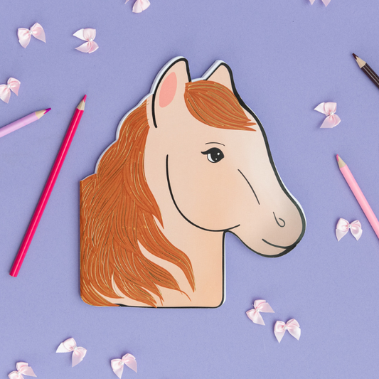 Jollity &amp; Co - Ponytales Sticker + Sketchbook Horse