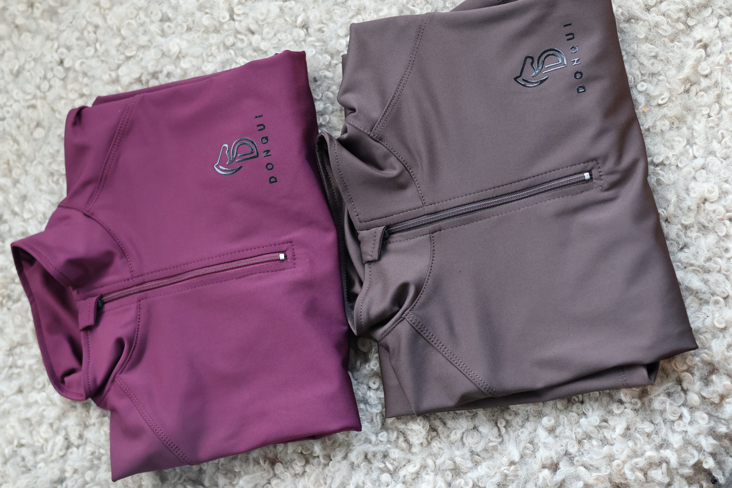 Donqui - Baselayer lange mouw Chocolate bruin