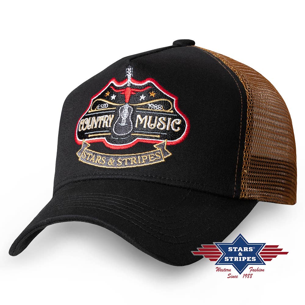 Stars&Stripes - Trucker Cap Country Music pet