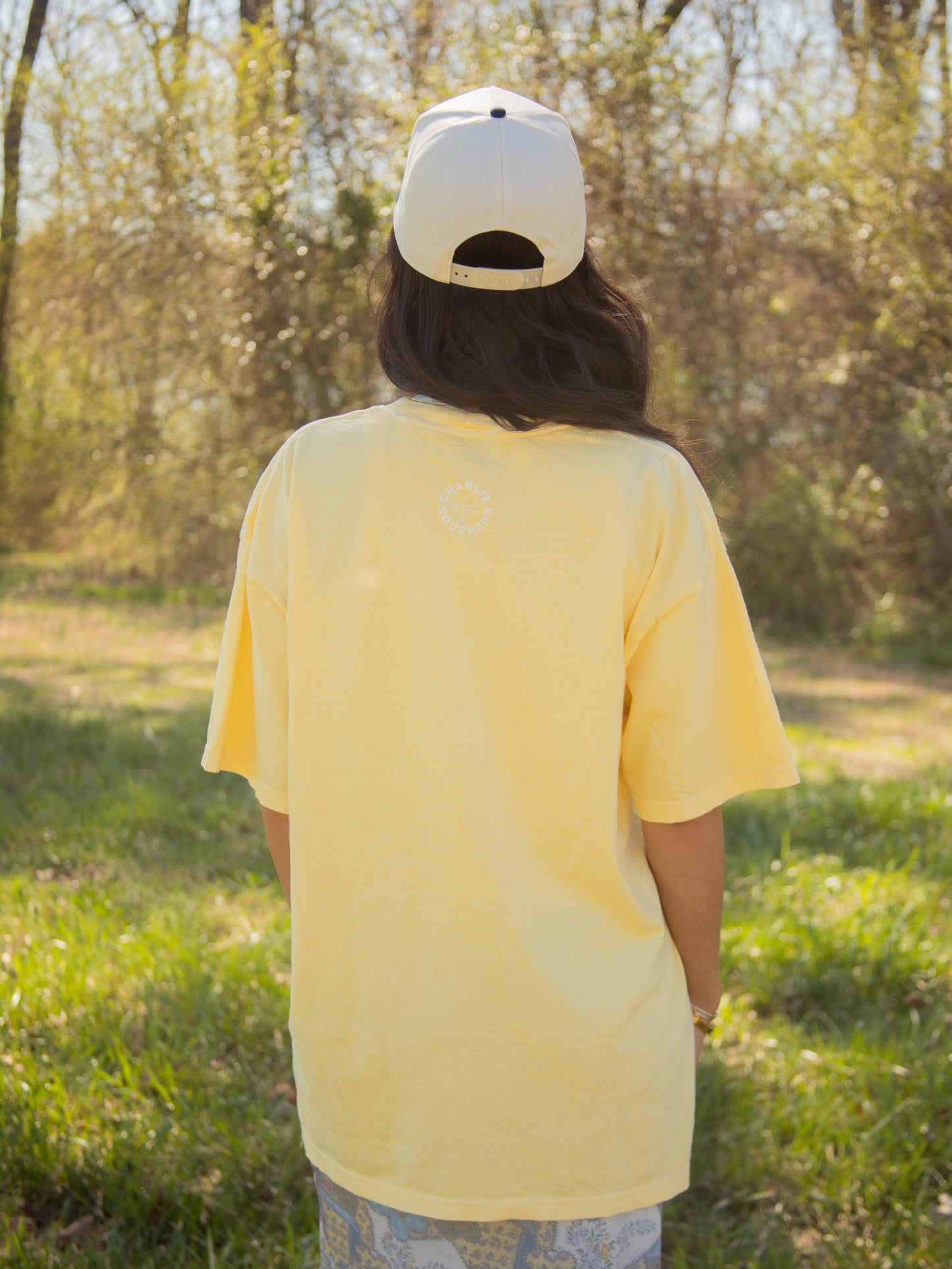 Charlie Southern - Cowboy Country Club t-shirt pastelgeel roze