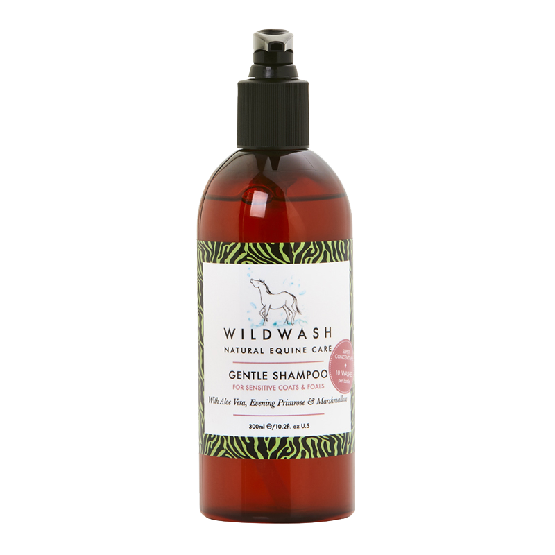WildWash - Equine Gentle natuurlijke paardenshampoo voor gevoelige huid 300ml