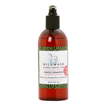 WildWash - Equine Gentle natürliche Pferdeshampoo für empfindliche Haut 300ml