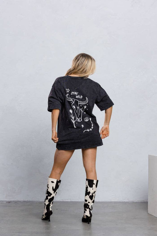Trio Urban - Stay Wild T-shirt unisex