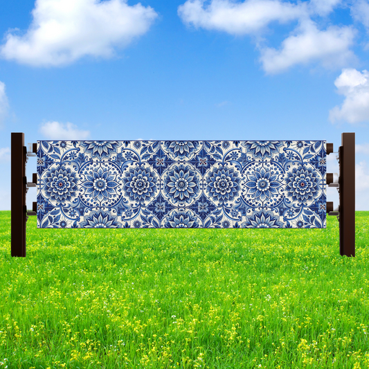 Jumpbanners - Hinderniszeil Rocket Delftsblauw