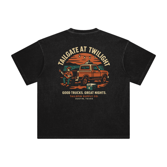 Tailspin - Tailgate at Twilight T-Shirt unisex