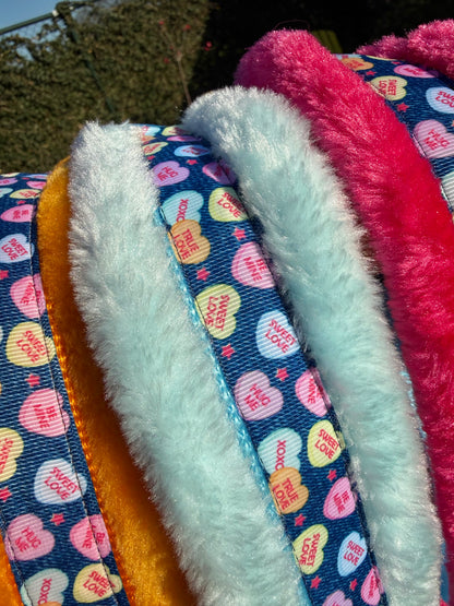 Happy Halsters x FMH - Sweetheart Exclusive Halfter (flauschig) verschiedene Farben