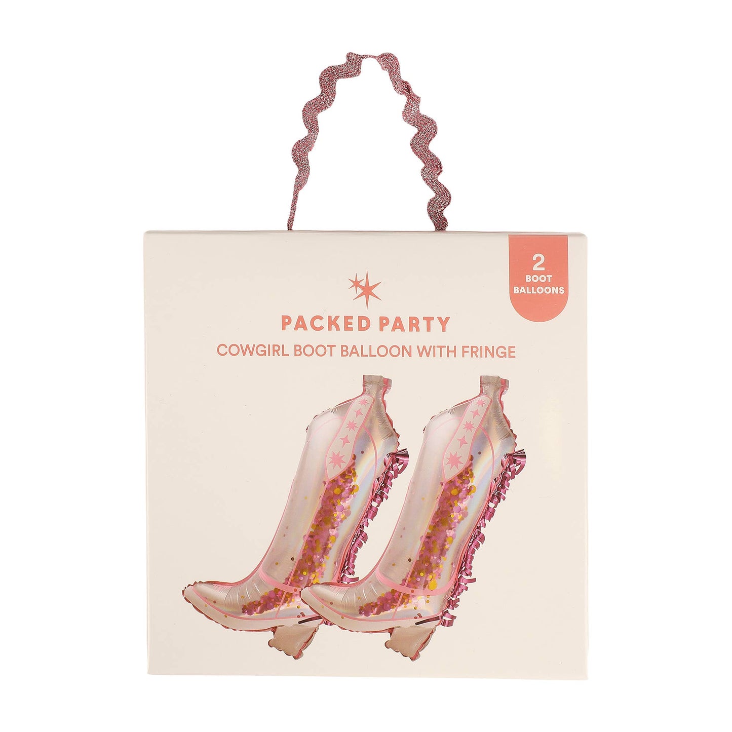 Packed Party - Western Boot Scoot Cowboyboot Ballonnenpakket