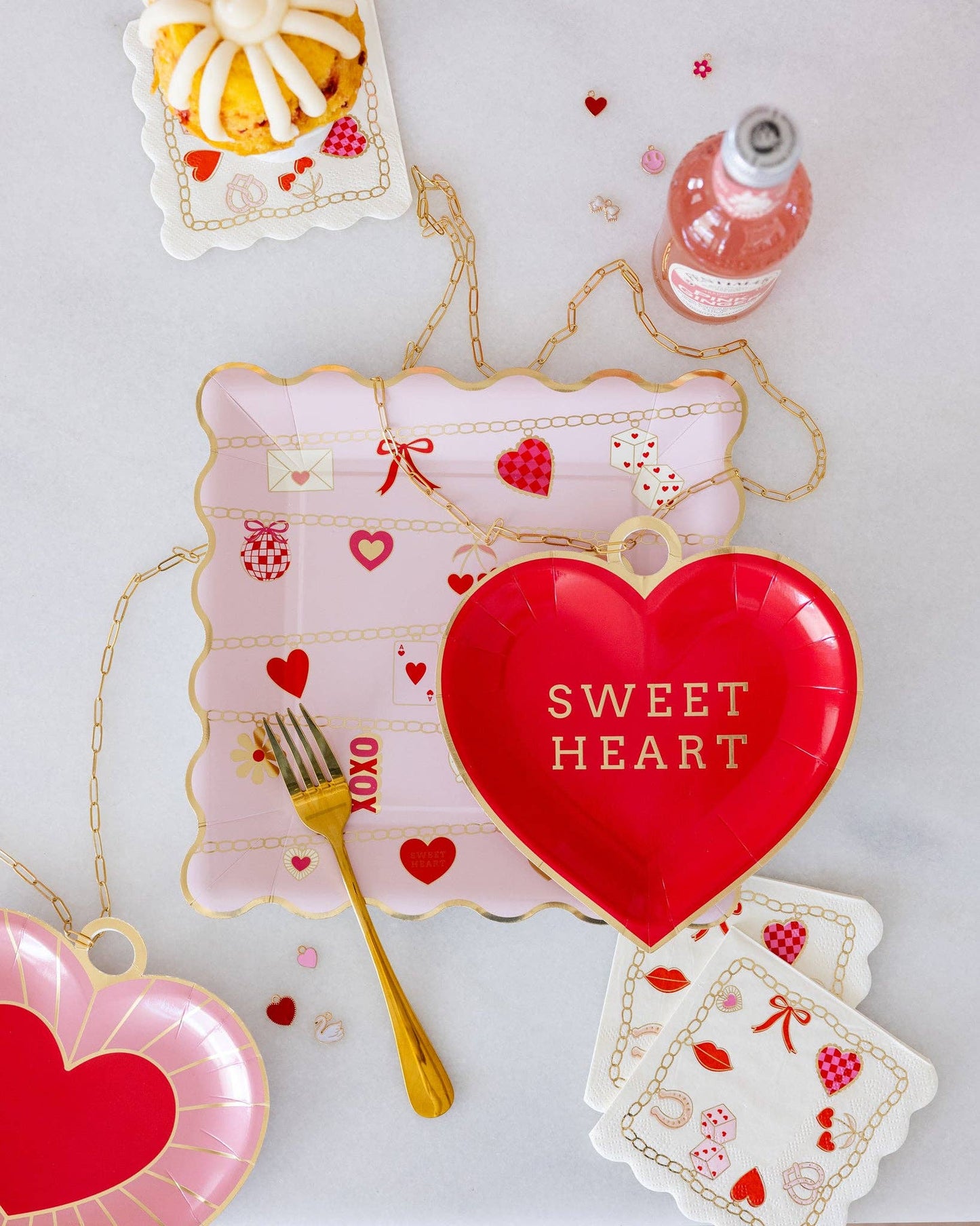 My Mind’s Eye - Valentijnsbedeltjes Cocktailservetten