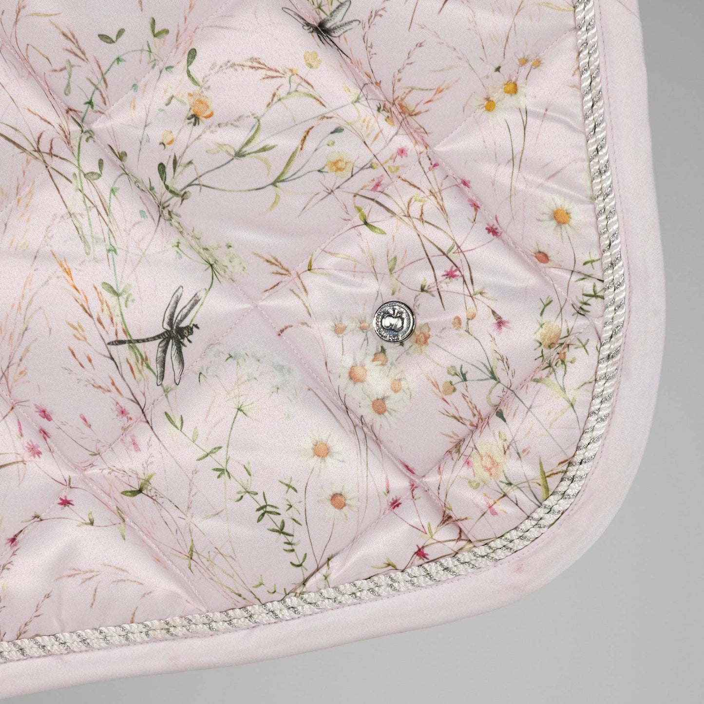Dapplebay - Dragonfly Meadow Pink Spring Saddle Pad
