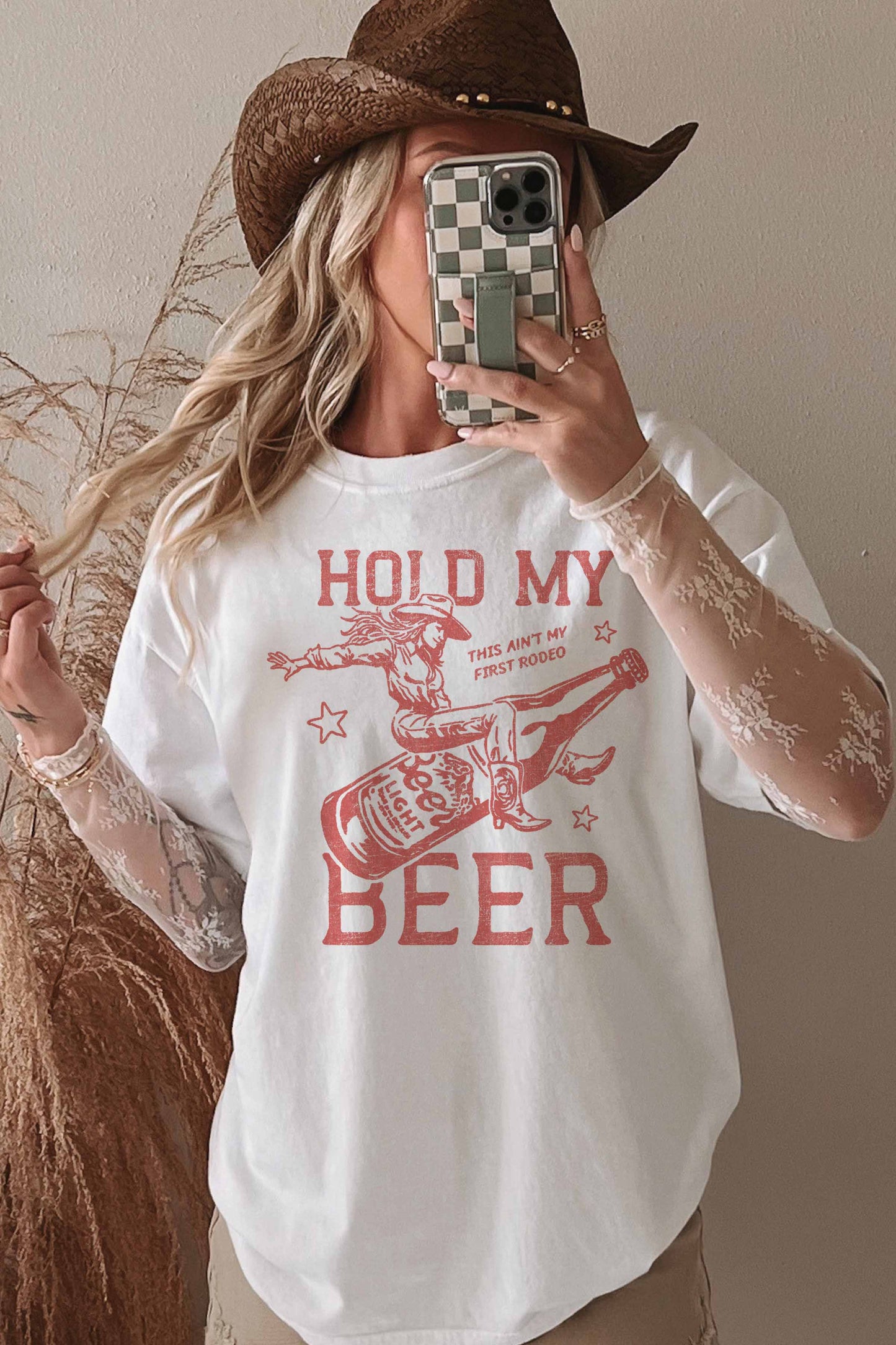 Good Day - Hold my beer oversized T-shirt