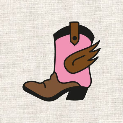 Fukuri - Stickset Cowgirl-Stiefel